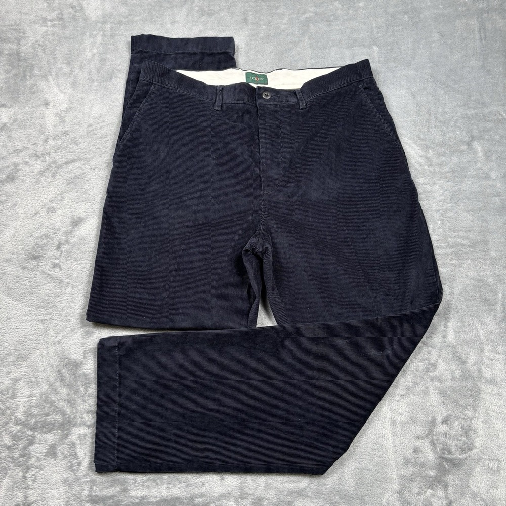 J.Crew Oarsmen Corduroy Broken-in Straight Stretch Pants Men's Size 34x30